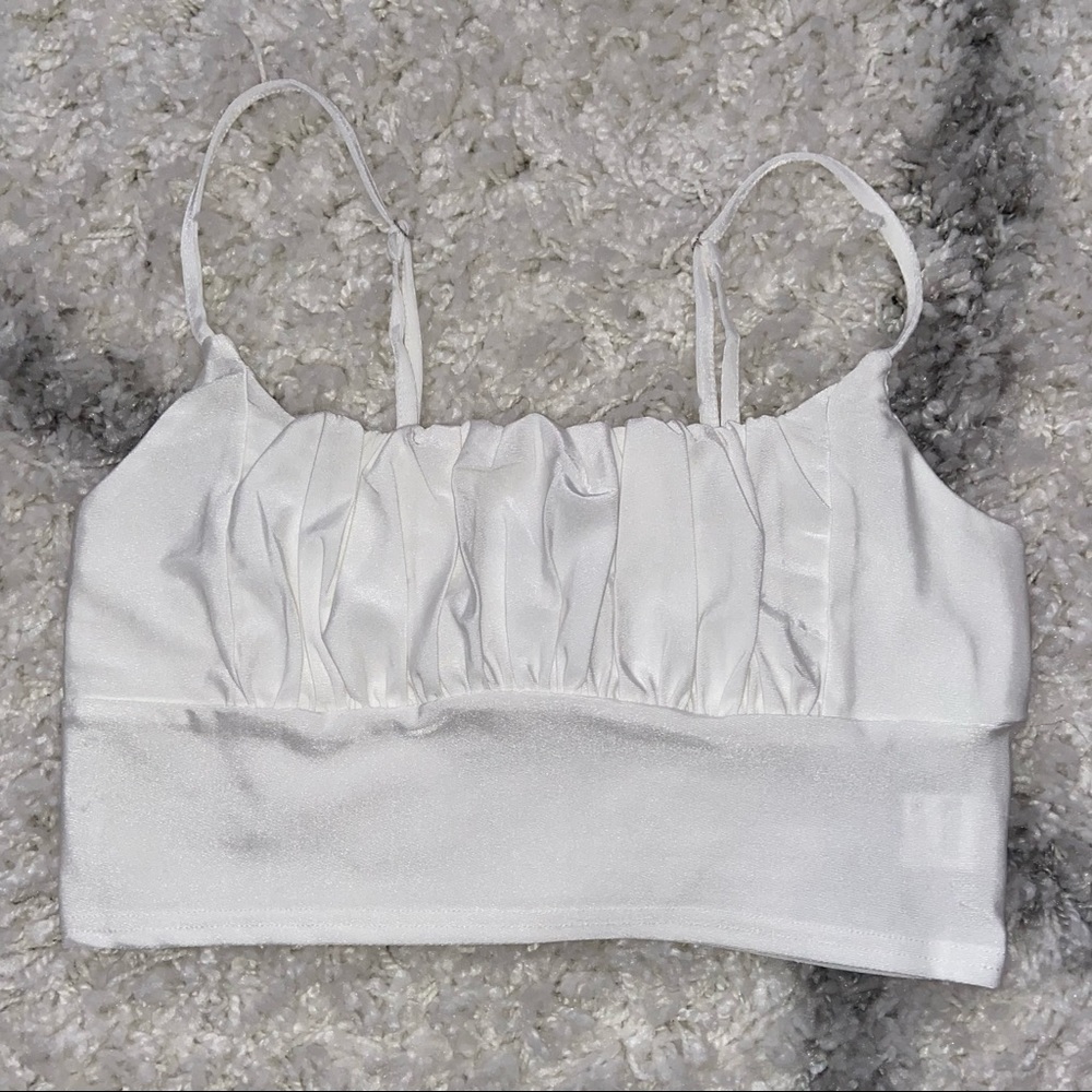 Ruched Bust Wideband Cami Top